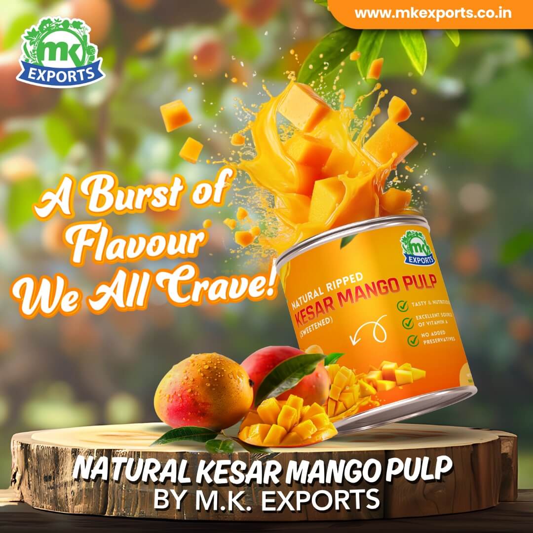 mango pulp- MK Exports