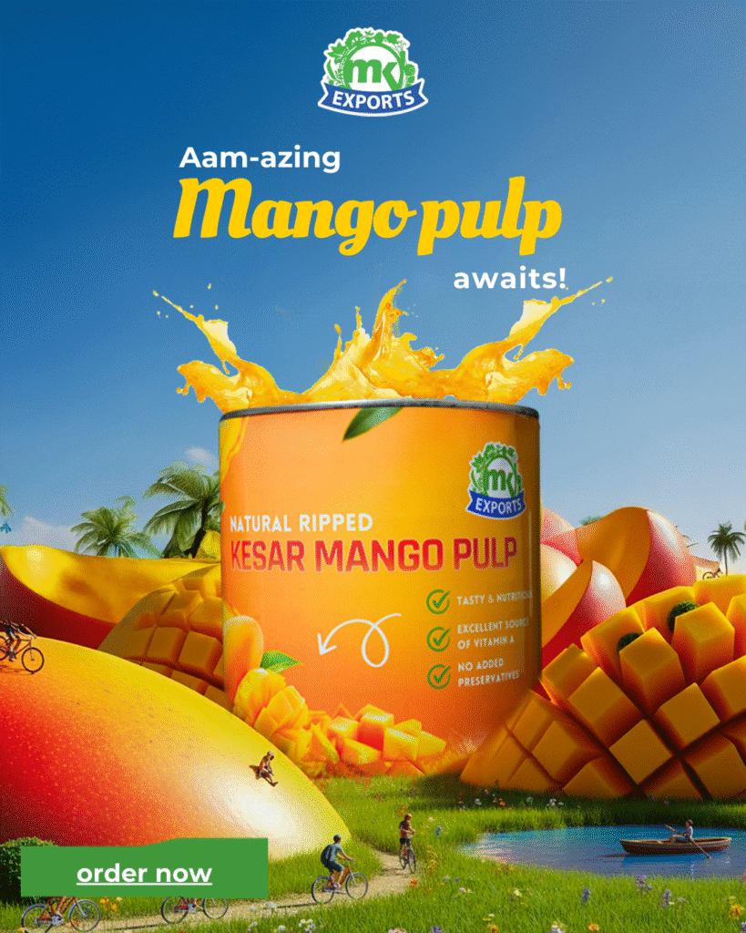 mango pulp export from India