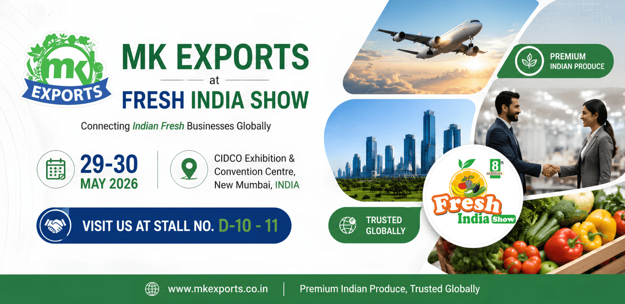 mk banner for fresh india show